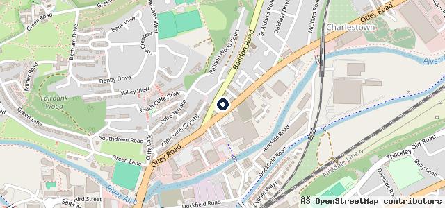 Map showing the location of Baildon Motors
