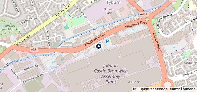 Map showing the location of TrustFord | Colchester