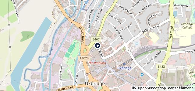 Map showing the location of Veetec Motor Group