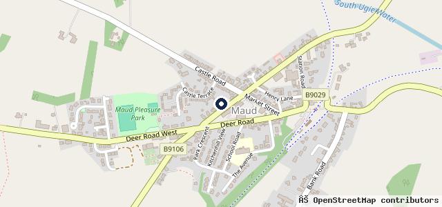 Map showing the location of Victoria Garage (Maud) Ltd