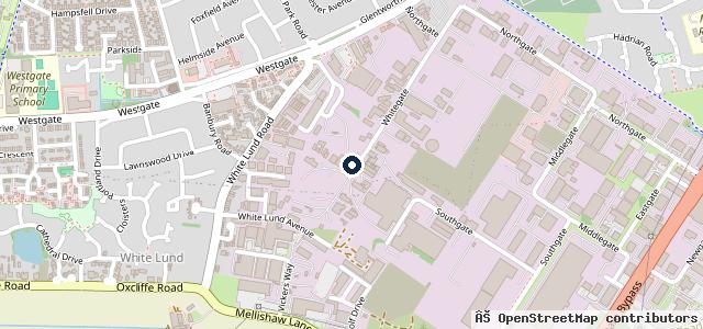 Map showing the location of Lancaster City Council