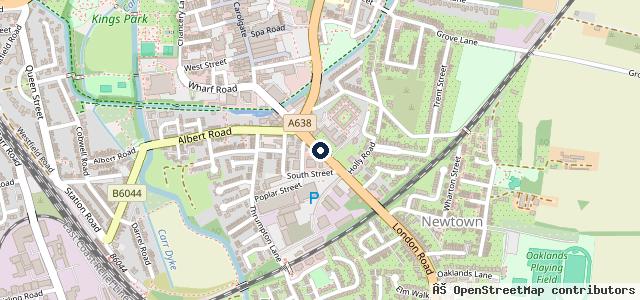 Map showing the location of London Road Garage (Retford) ltd