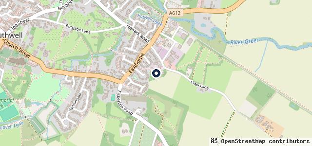 Map showing the location of M J C Motors (Southwell) Limited