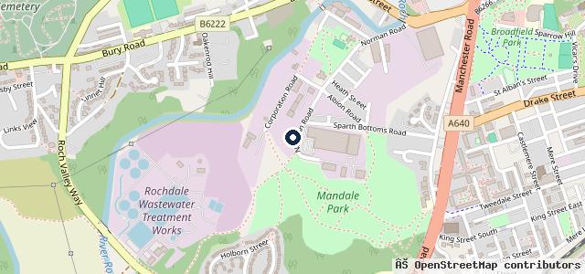 Map showing the location of MA MOT – Repairs - Tyres and Tracking