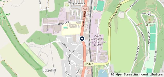 Map showing the location of B&M Home Store