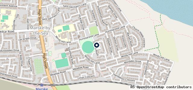 Map showing the location of Marske Autotech