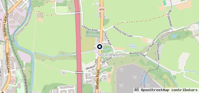 Map showing the location of Cross Plant Hire Ltd