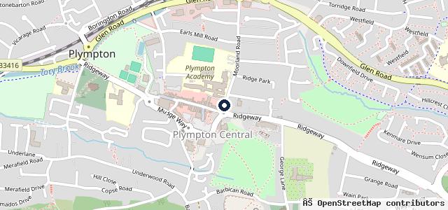 Map showing the location of Moorland Road Garage