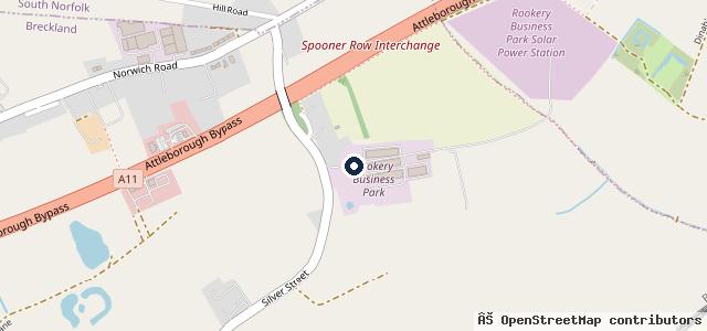 Map showing the location of Motorbitz Ltd