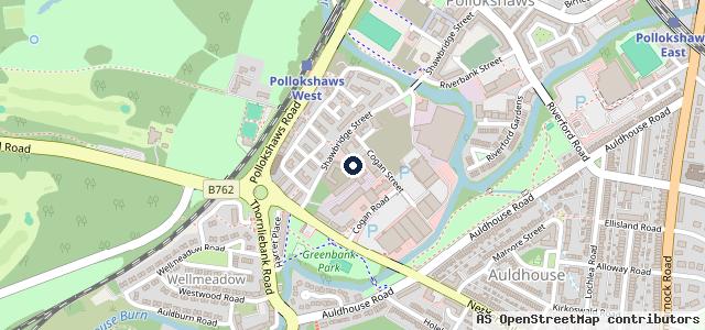 Map showing the location of Glasgow Independent BMW & Mini Specialists
