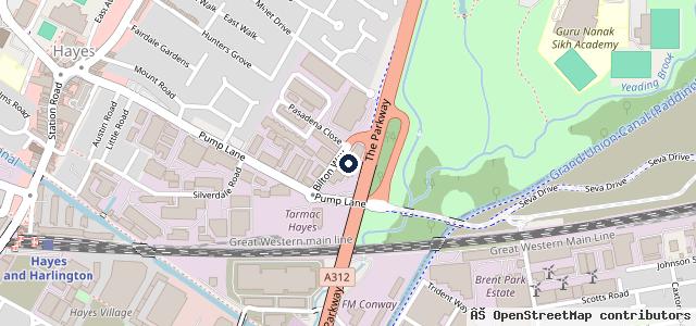 Map showing the location of Mr Clutch Autocentres