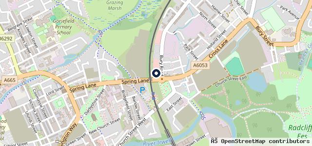 Map showing the location of Dean Smith Car Sales
