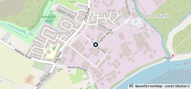 Map showing the location of Hough Green Garage Ltd