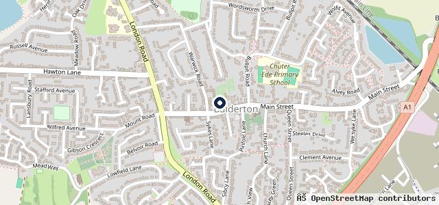 Map showing the location of Jason's Motor Repairs