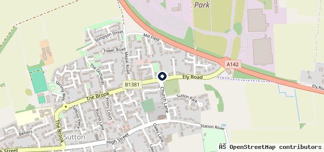 Map showing the location of Paul Nobbs Motorcycles
