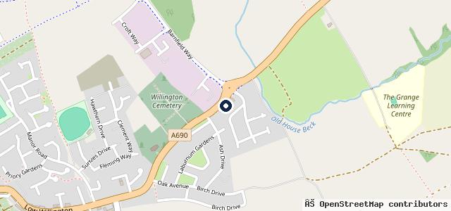 Map showing the location of Peter McGough Car Sales Ltd