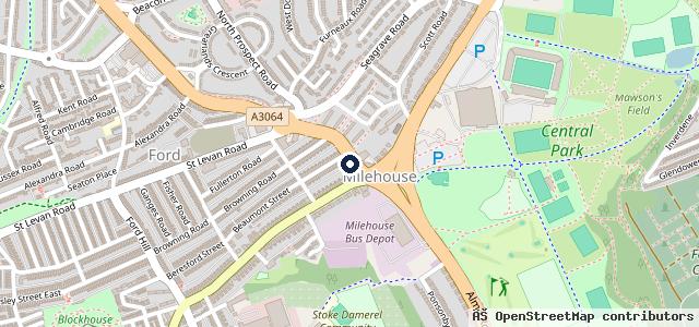 Map showing the location of Oakdens Ltd