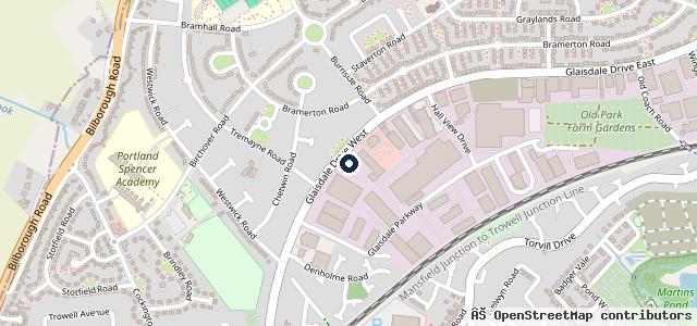 Map showing the location of Professional Vehicle Servicing
