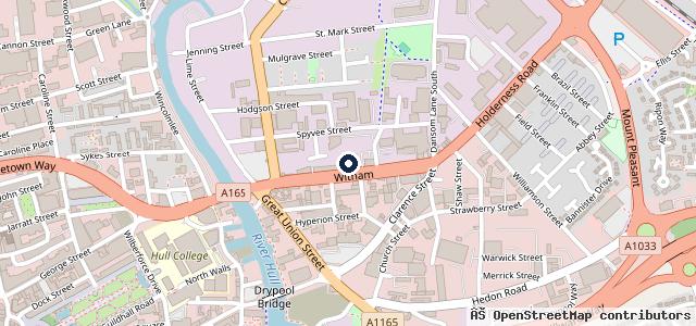 Map showing the location of Pro Sports Cars Hull