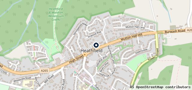 Map showing the location of RCV Ltd (Roberts Country Vehicles) | Tonbridge