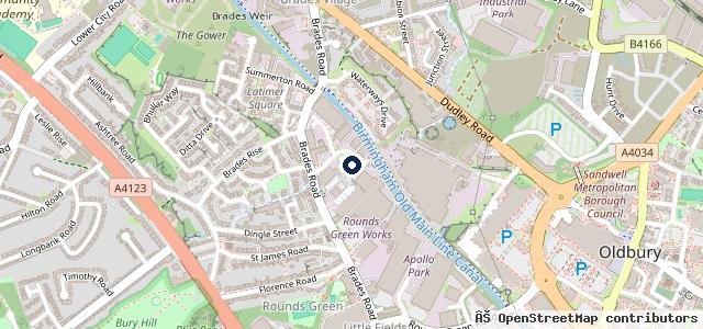 Map showing the location of W S T Commercials Ltd