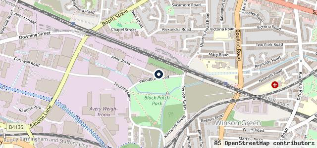 Map showing the location of Rapid Auto Repairs (midlands) Ltd
