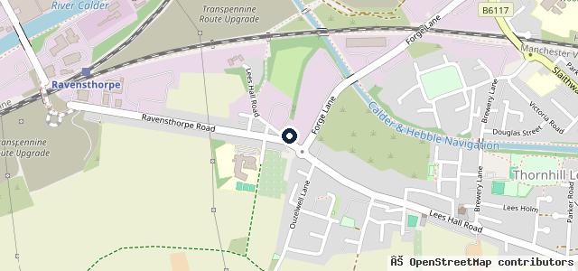 Map showing the location of Faster Fit MOT & Repair Centre
