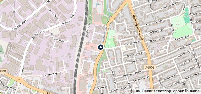 Map showing the location of Richard Sanders Renault Kettering