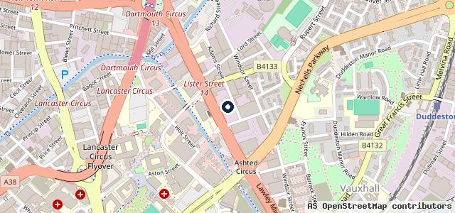 Map showing the location of Carl Larman Valeting LTD