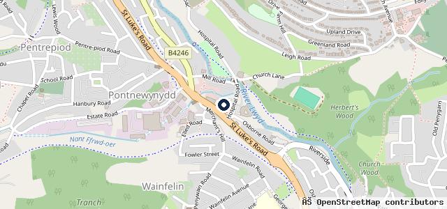 Map showing the location of S&A Auto Repairs