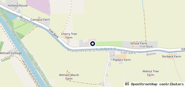 Map showing the location of Drayton Motors Suzuki Boston