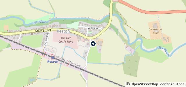 Map showing the location of Scott Brown Cars