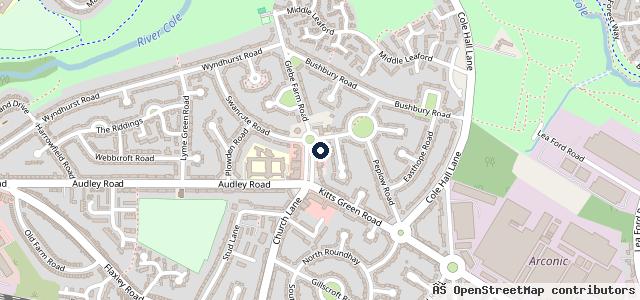 Map showing the location of GTC Mobile Tyre Fitting