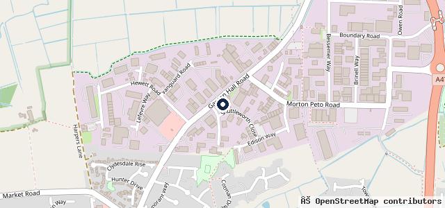 Map showing the location of Sidegate Motors Ltd