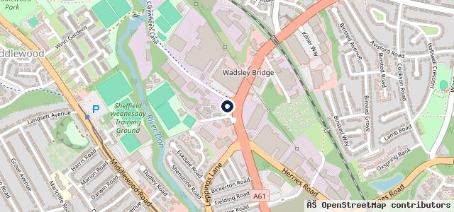 Map showing the location of Supreme Car Wash & Detail