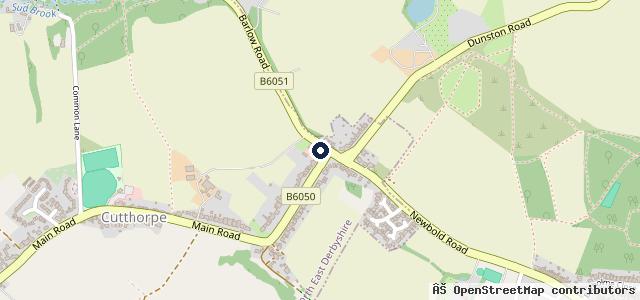Map showing the location of R H Motors