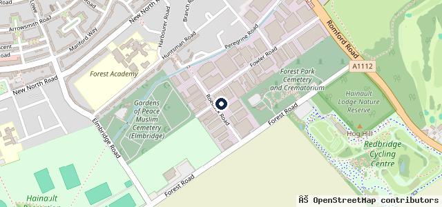 Map showing the location of Sunnymede Of Chigwell Ltd