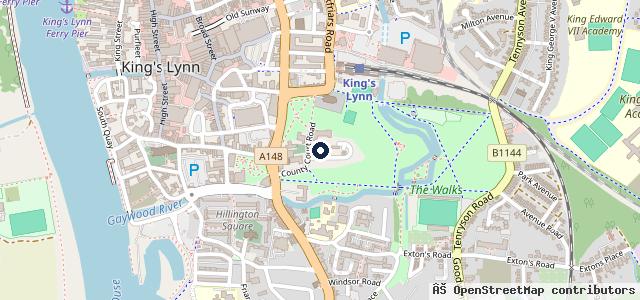 Map showing the location of TJC Landrovers