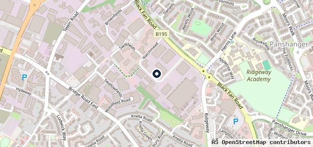 Map showing the location of Venson Automotive Solutions