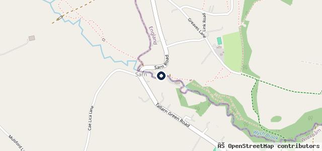 Map showing the location of G Shone Auto Services