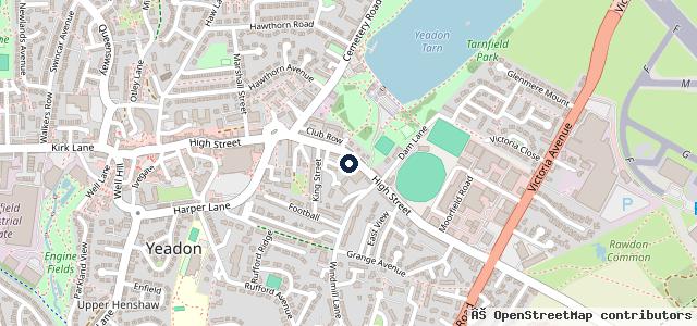 Map showing the location of Walsh Vehicle Repairs Ltd