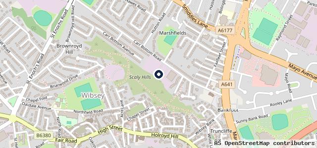 Map showing the location of Bankfoot Auto Centre