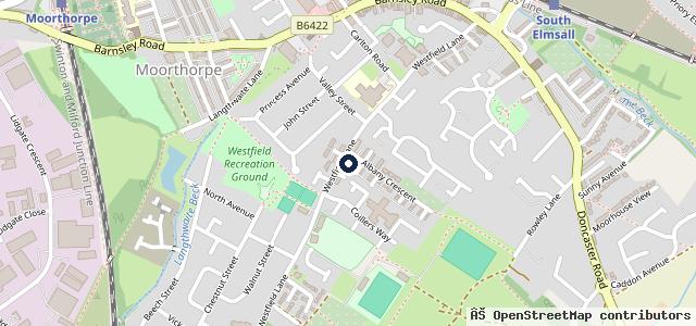 Map showing the location of Westfield Autos