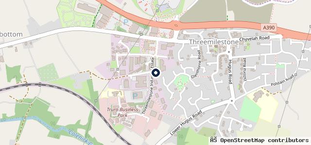 Map showing the location of Westfield Motors (Cornwall) Ltd