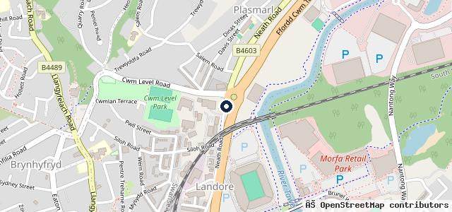 Map showing the location of Bosch Car Service - Battery Centre