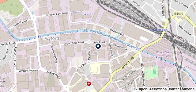 Map showing the location of GT Vehicles