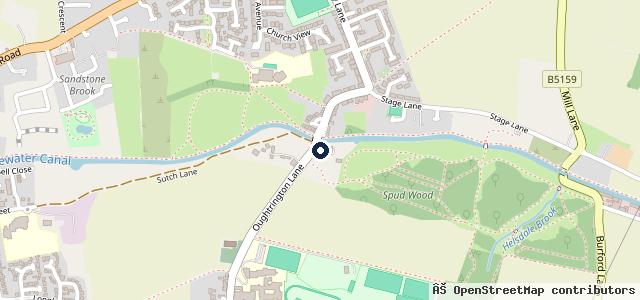 Map showing the location of Bridge Works