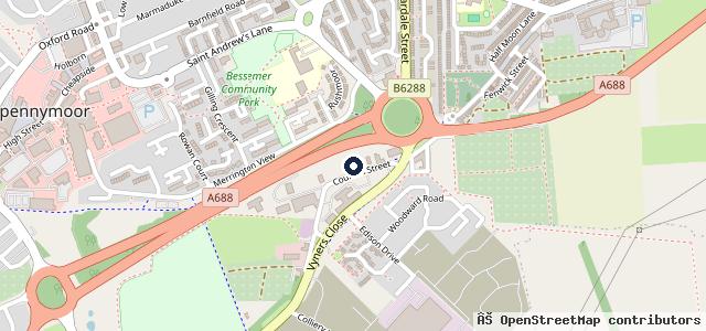 Map showing the location of S Cars North East Ltd