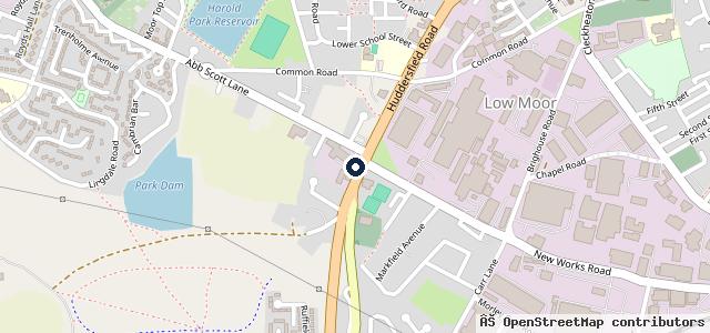 Map showing the location of DC MOT Centre