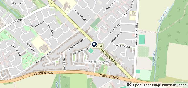 Map showing the location of Perkins Bros